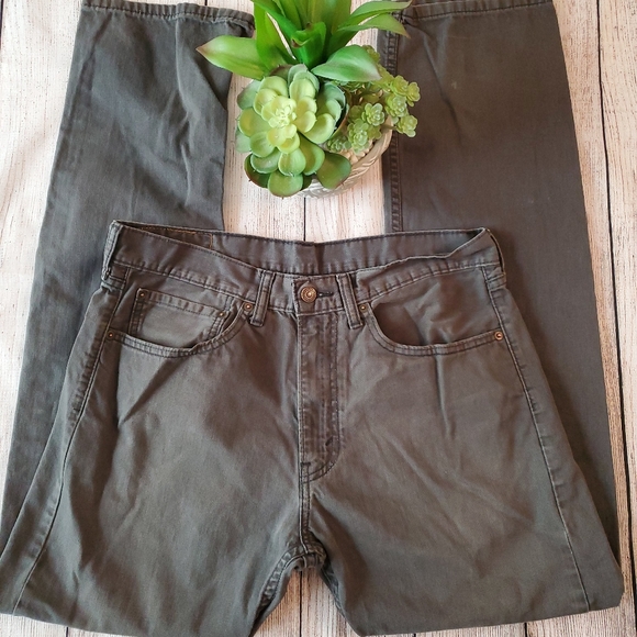 LEVI Men's 505 Jeans Size 34 × 34 Light Black Wash - Picture 3 of 4